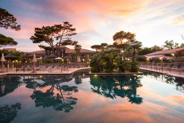 piscine sunset
